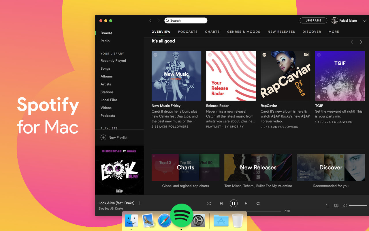 spotify for artists mac